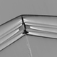 A schlieren image of a supersonic shockwave